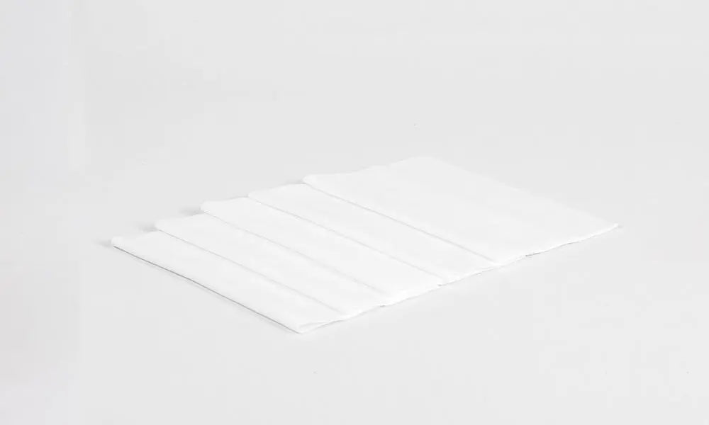 Trikot vasket DIN A5 i bomull for fjerning av fyllstoffrester. Absorberende og lofritt vevet stoff. Profesjonelt rengjøringsverktøy.