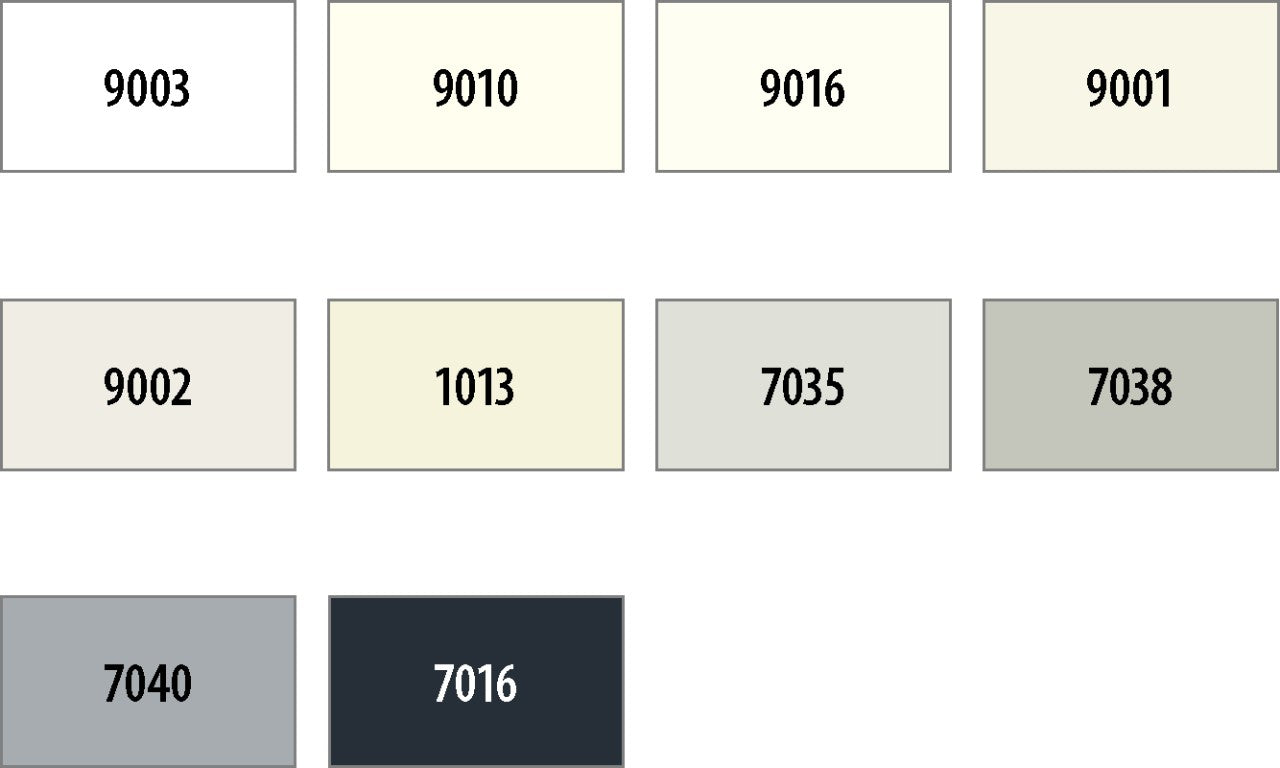 Fyll-Fix, Serie 750, Hvit-grå-toner, 10 x 8 cm