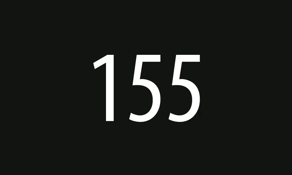 155 svart