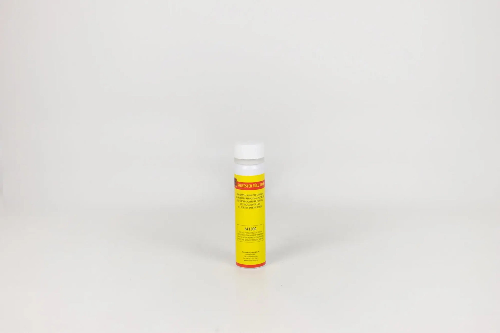 Polyester fyll-lakk med herder for møbler, piano og steinoverflater. Reparer trykkmerker, hull og sprekker på marmor, granitt og polyester.