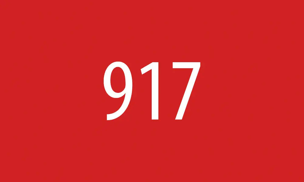 917 rød